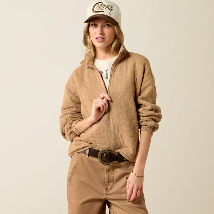 Boot Stitch 1/2 Zip Pullover from Ariat - High Call Outfitters