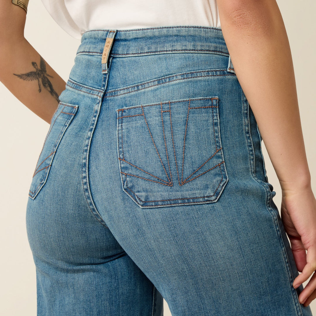 Ultra High Rise Mavis Wide Leg Jean from Ariat