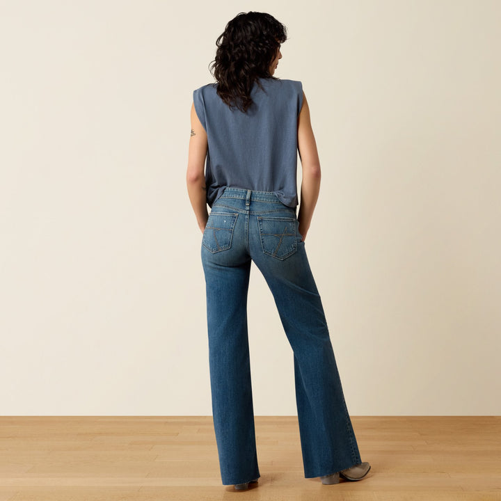 Perfect Rise Petra Flipside Wide Leg Jean from Ariat