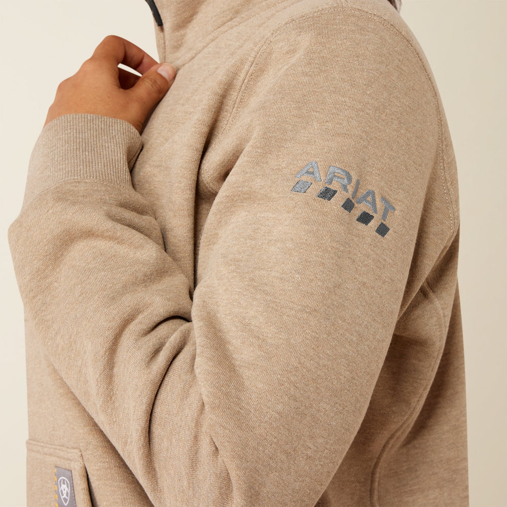 Rebar Traverse Funnel Neck Sweatshirt from Ariat - High Call Outfitters