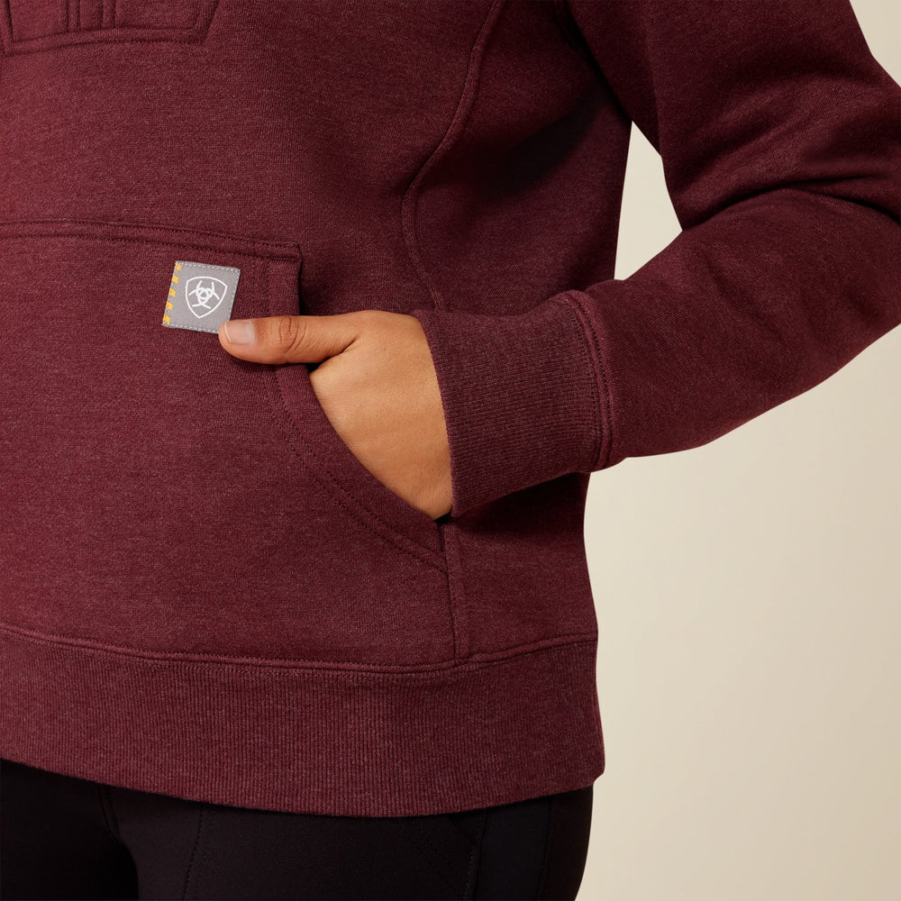Rebar Traverse Funnel Neck Sweatshirt from Ariat - High Call Outfitters