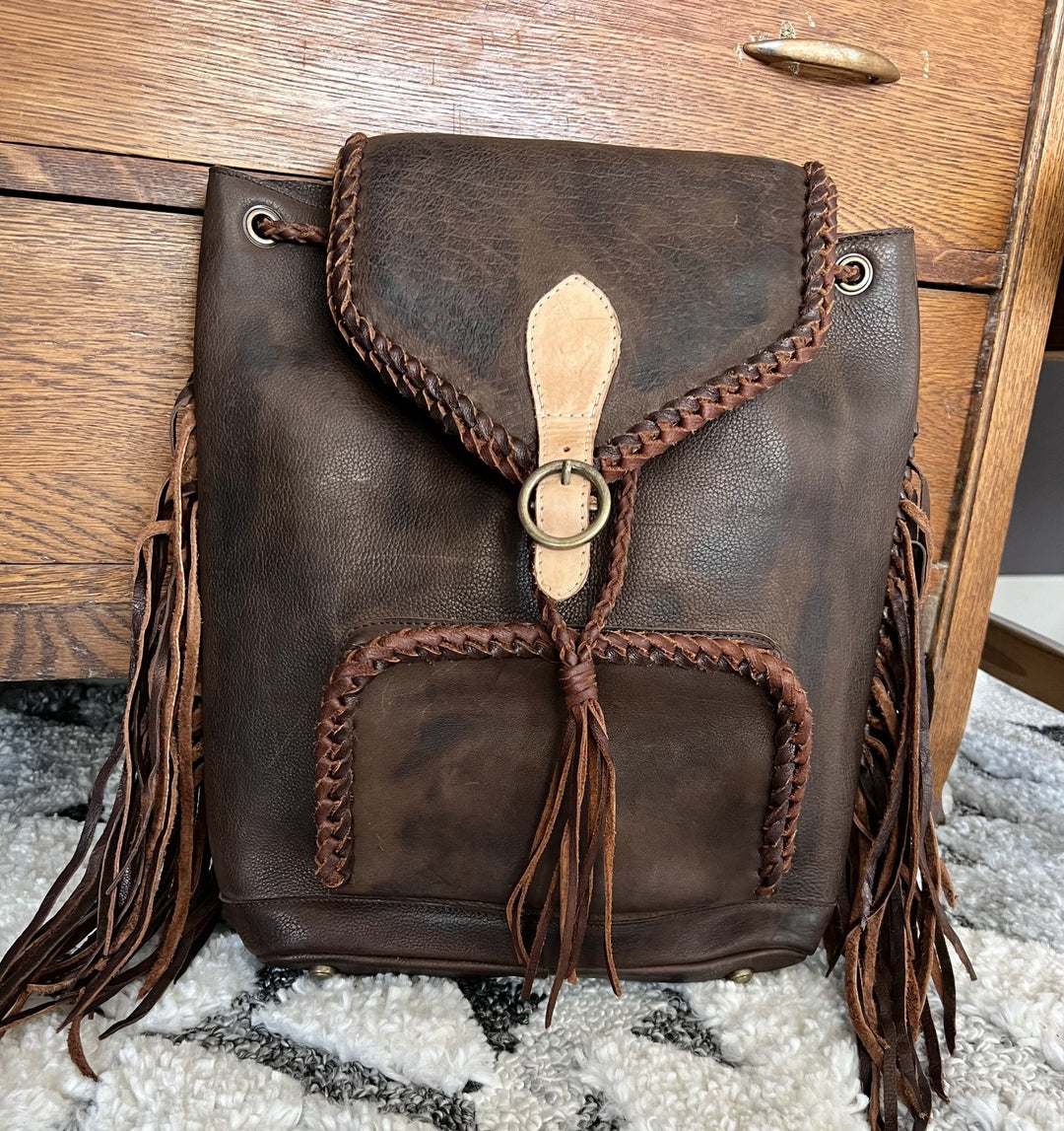 Braided Edge Backpack from American Darling - High Call Outfitters