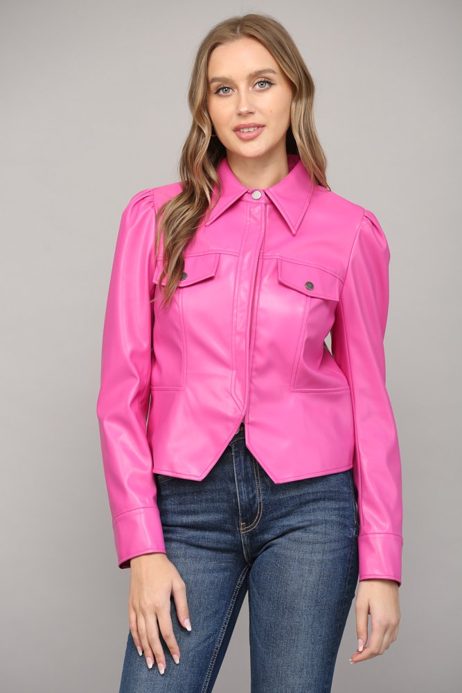 The "Barbie" Pleather Jacket