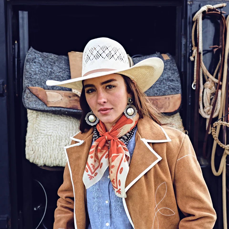 Sweetheart of the Rodeo Bandana from Fringe Scarves - High Call Outfitters