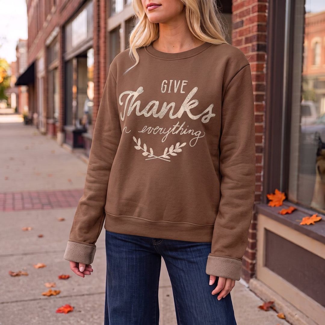 Give Thanks Sweatshirt