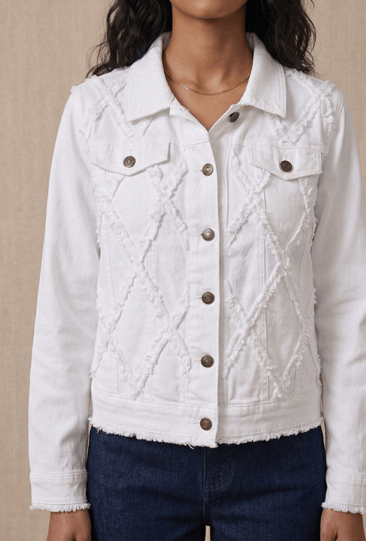 Diamond Fringe Jacket from Multiples - High Call Outfitters
