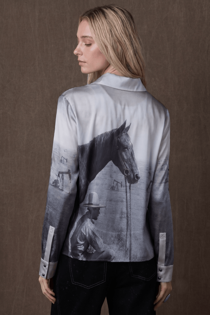 Well Watched Blouse from Double D Ranch - High Call Outfitters