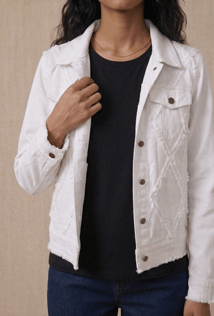 Diamond Fringe Jacket from Multiples - High Call Outfitters