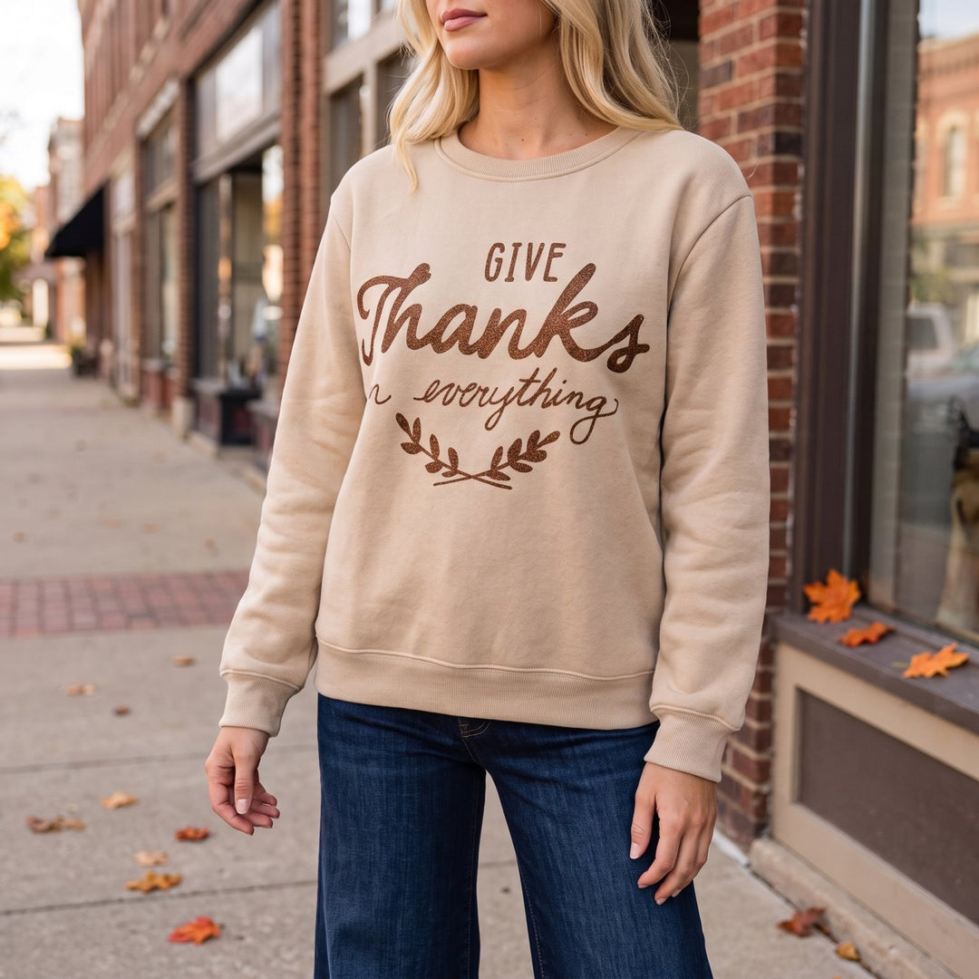 Give Thanks Sweatshirt