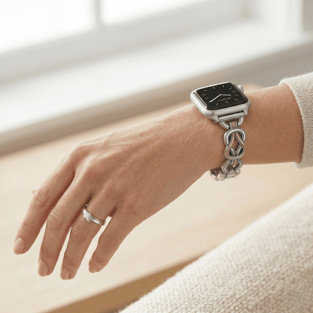 Interlok Harmony Two Tone Watch Band from Brighton - High Call Outfitters