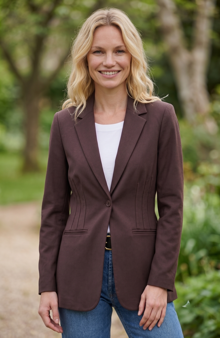 Fit &amp; Flare Blazer from Liverpool - High Call Outfitters