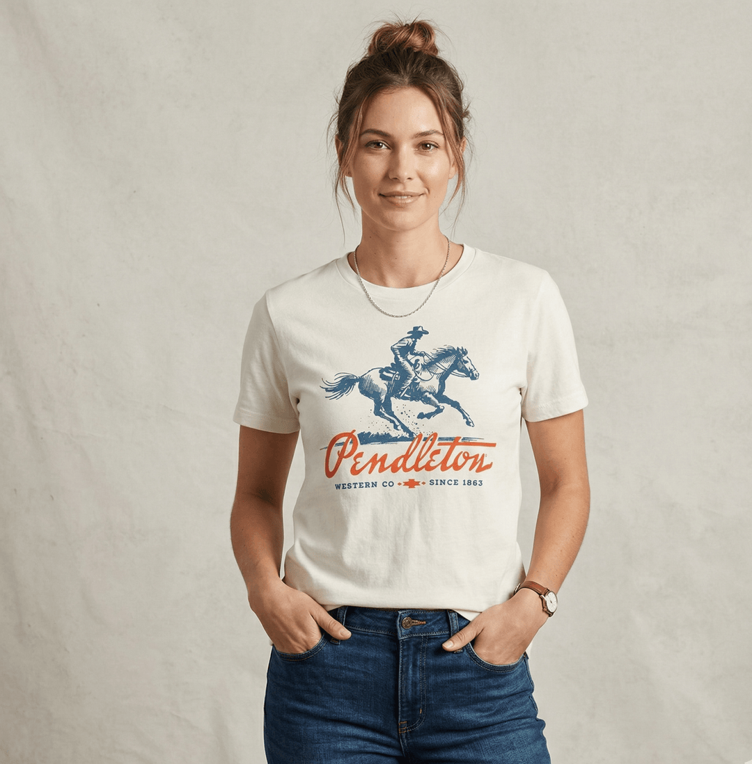 Racehorse Graphic Tee from Pendleton - High Call Outfitters