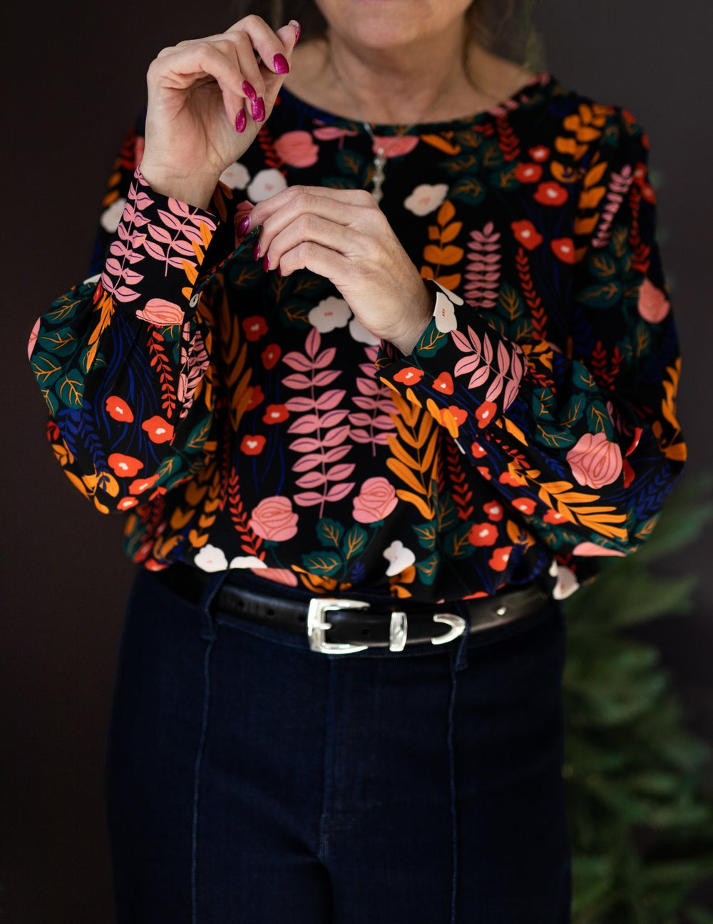 Multi Color Printed Top - High Call Outfitters