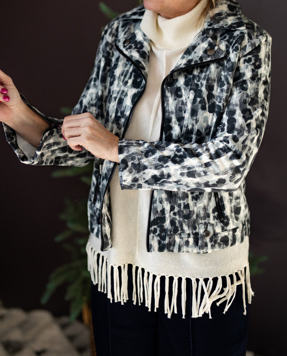 Leopard Print Jacket from Multiples - High Call Outfitters