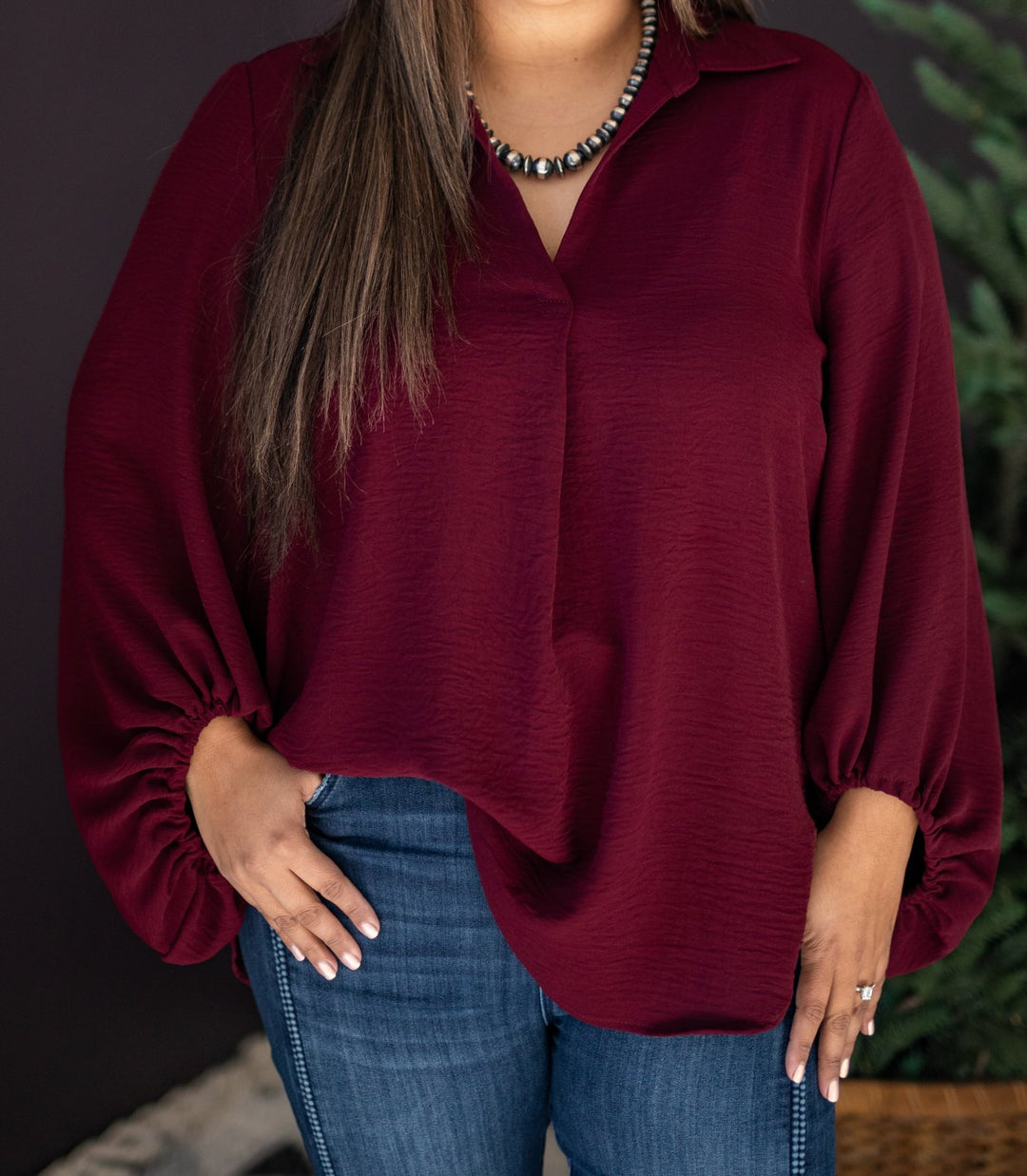 Pop A Collar Top from Ivy Jane - High Call Outfitters