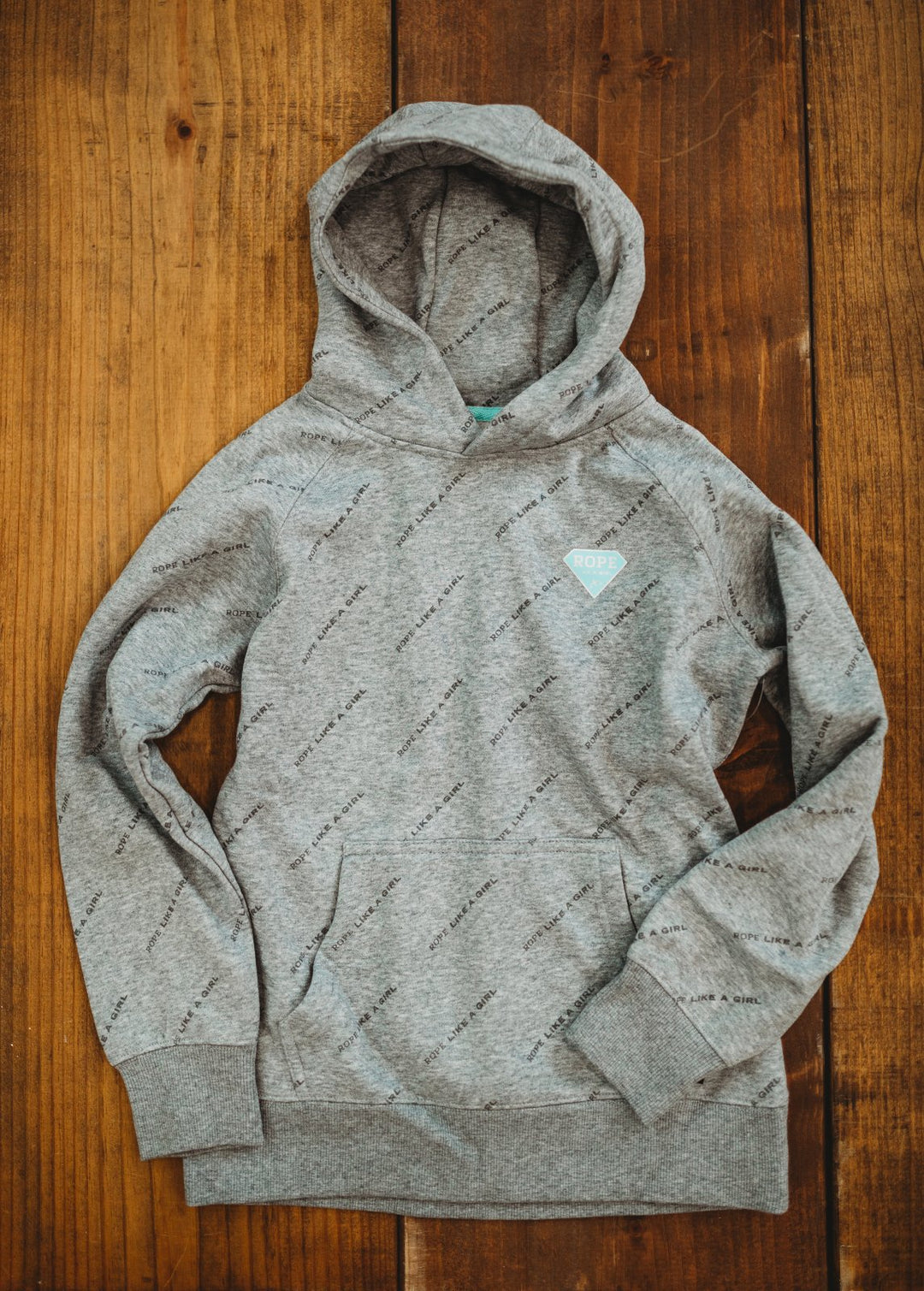 Rope Like a Girl Youth Hoodie from Hooey