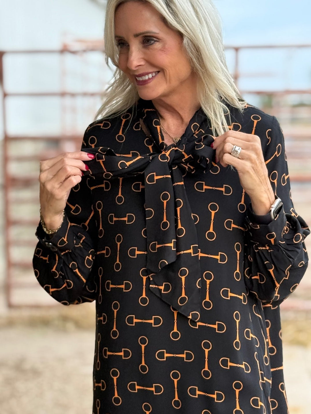 Southern Comfort Horse Bit Dress from Rodeo Hippie