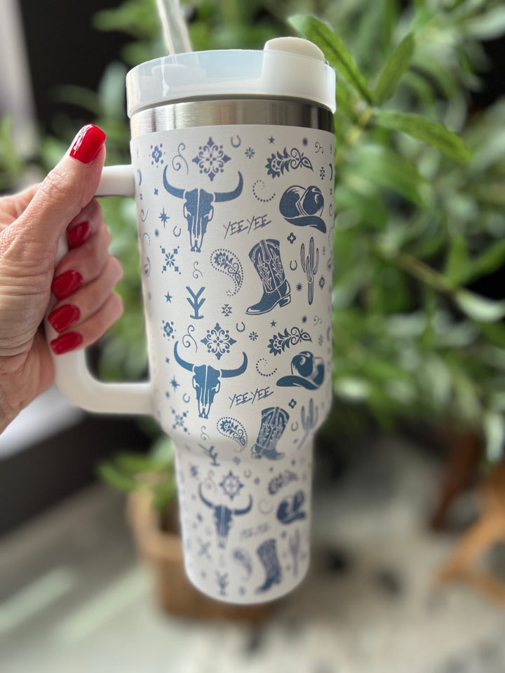 40oz Tumbler - Multiple Western Prints - High Call Outfitters