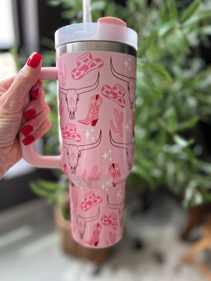 40oz Tumbler - Multiple Western Prints