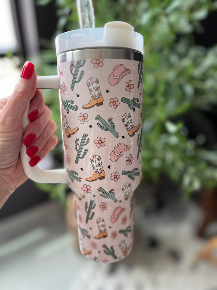 40oz Tumbler - Multiple Western Prints