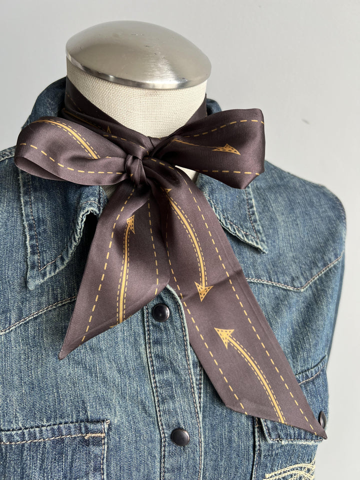 Smiley Pocket Twilly from Fringe Scarves - 3 Colors