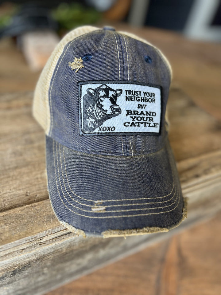 Brand Your Cattle Hat from XOXO Art