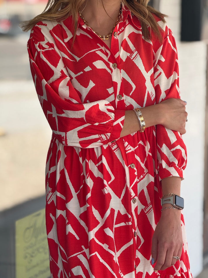 Tiered Shirt Dress from Uncle Frank