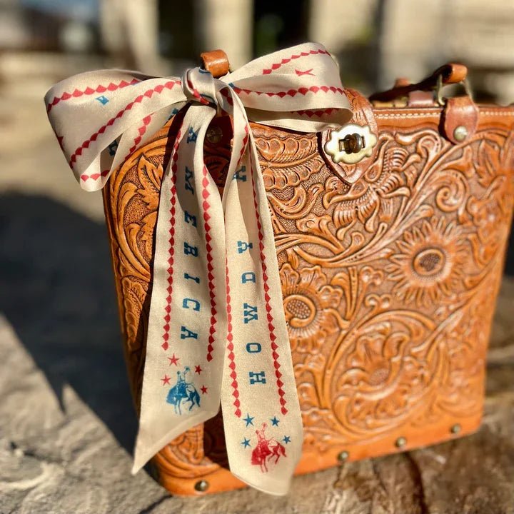 Howdy America Twilly from Fringe Scarves - High Call Outfitters