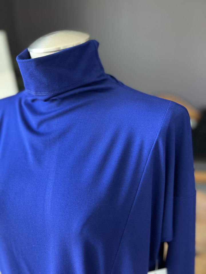 Mock Neck Tie Top from Karen Kane