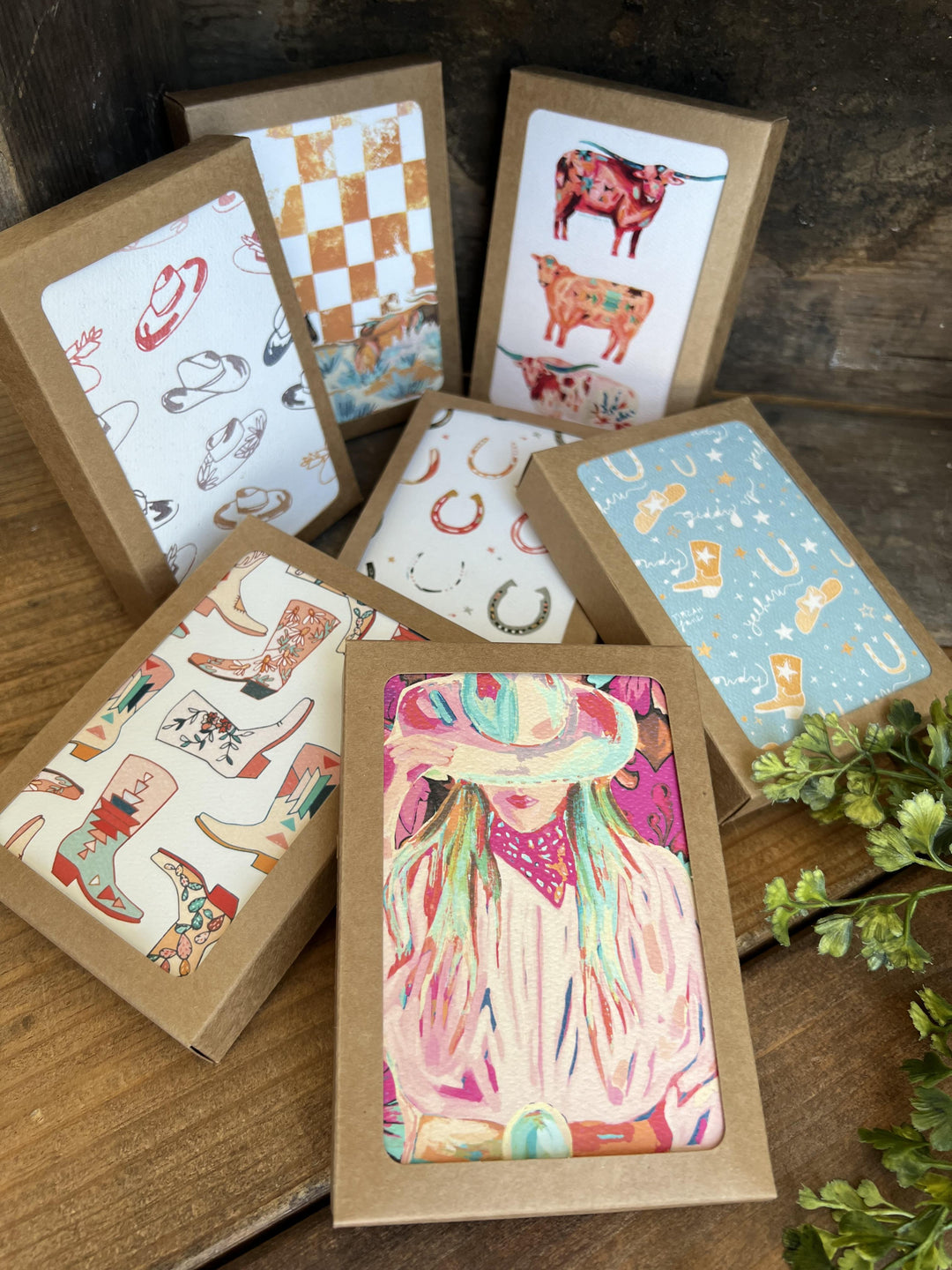 Mini Western Blank Notecards from Tirzah Lane