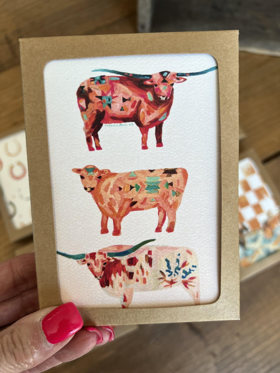 Mini Western Blank Notecards from Tirzah Lane - High Call Outfitters