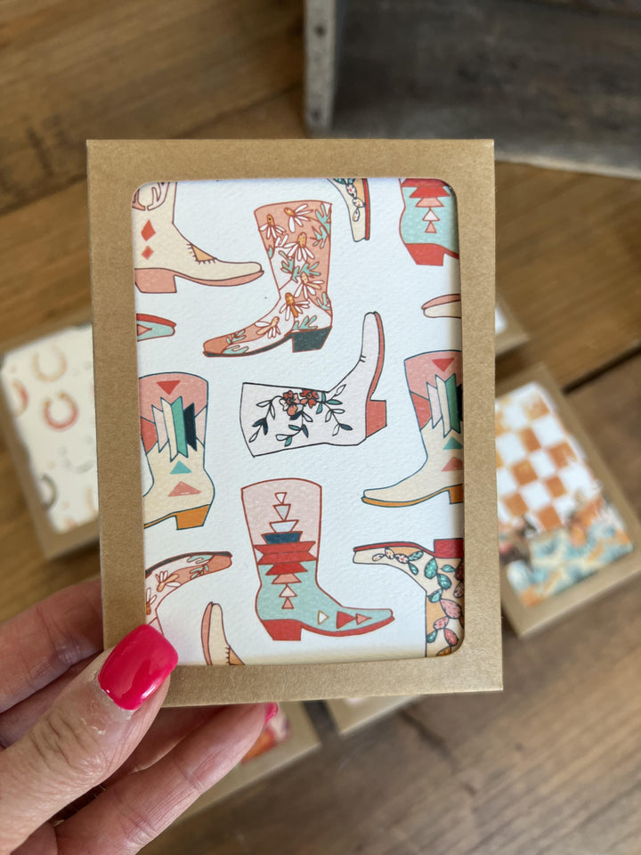 Mini Western Blank Notecards from Tirzah Lane
