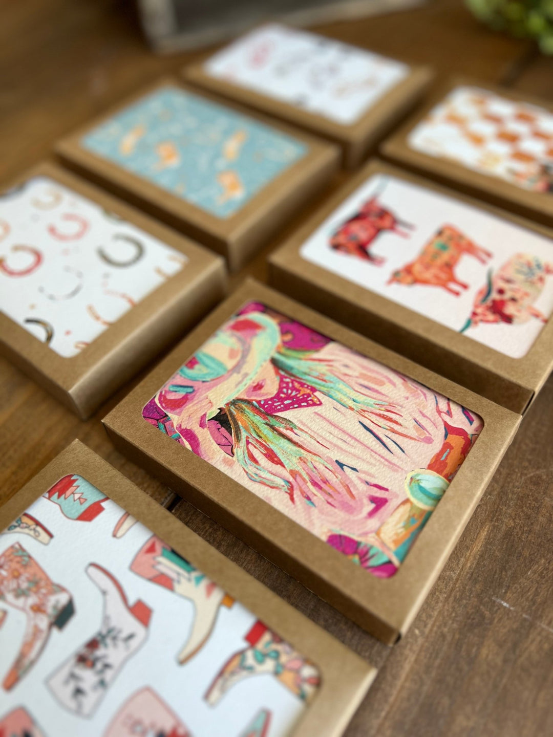 Mini Western Blank Notecards from Tirzah Lane - High Call Outfitters