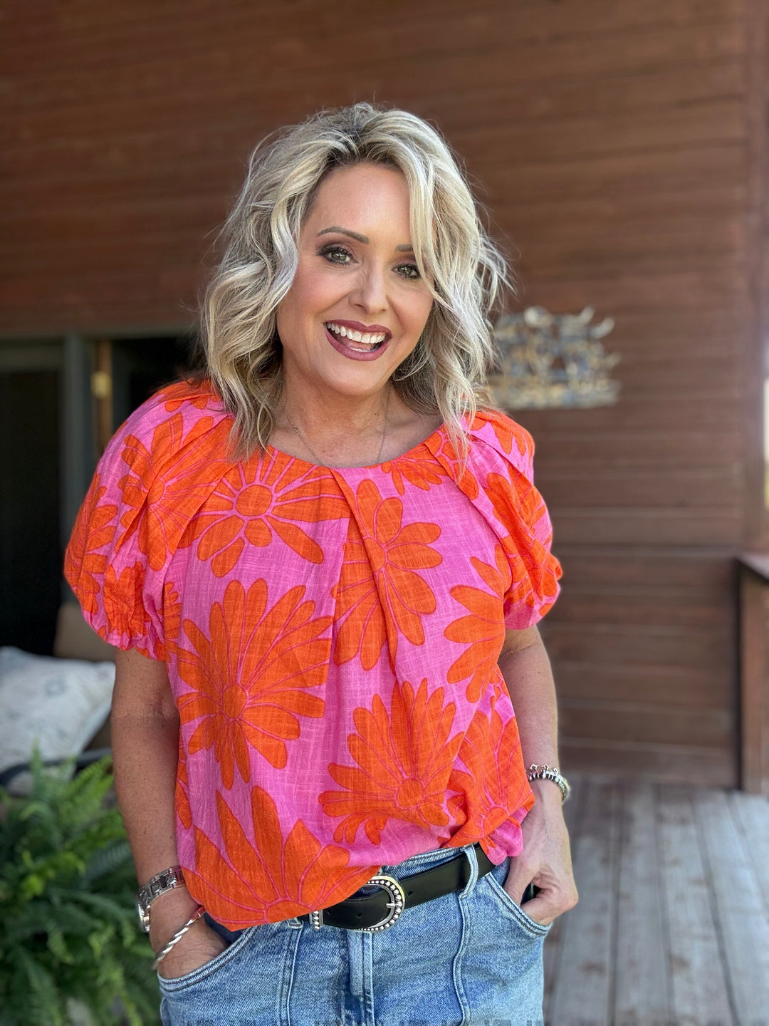 Bursting Daisy Top from Ivy Jane