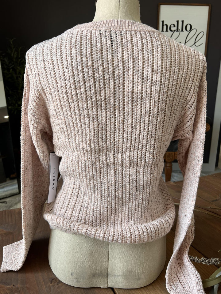 Pretty in Pink Sweater from Tribal