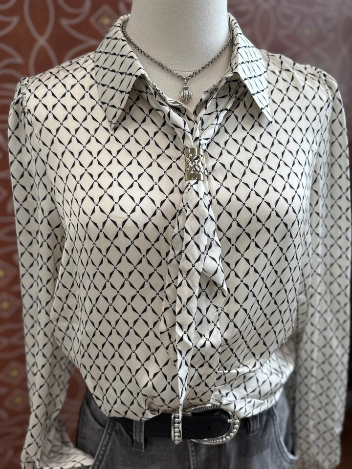 Scarf Blouse - High Call Outfitters