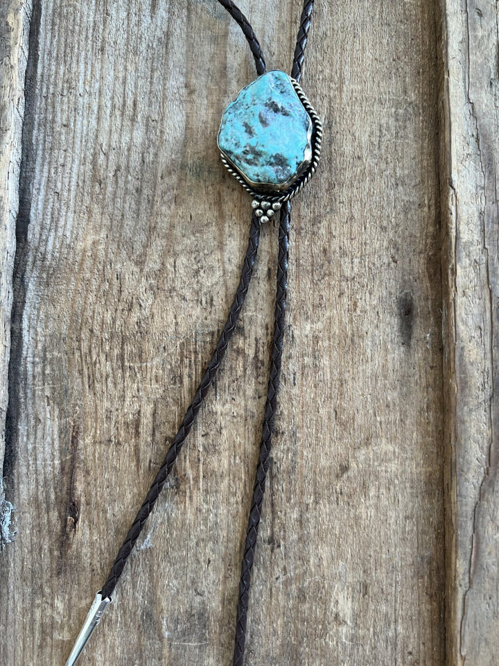 Turquoise Stone Bolo from Paige Wallace