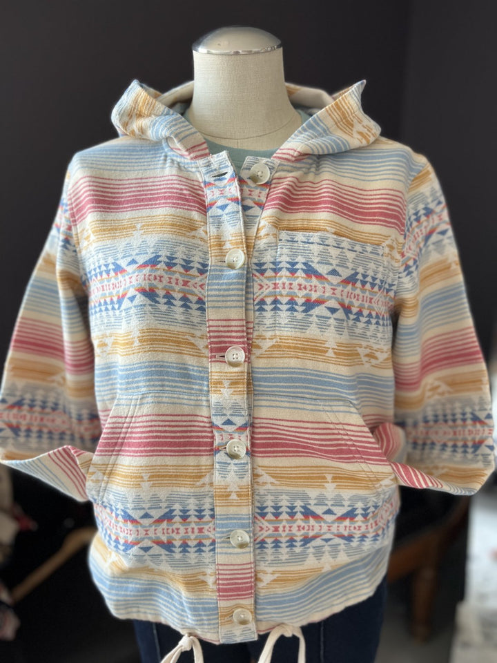 Button Front Beach Hoodie from Pendleton