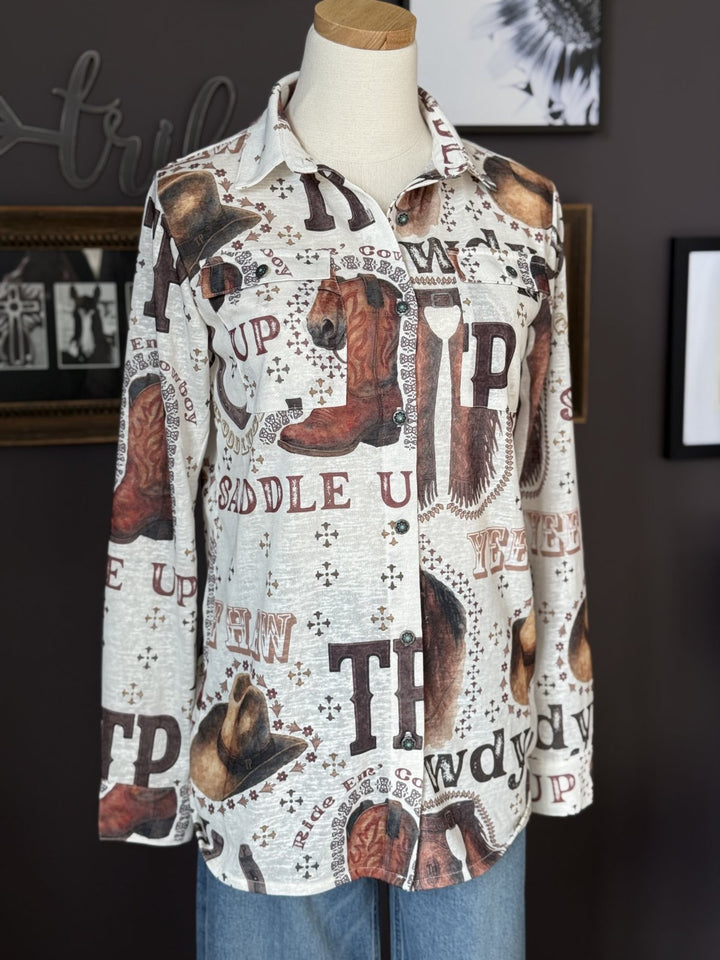 Mariah Shirt from Tasha Polizzi - High Call Outfitters