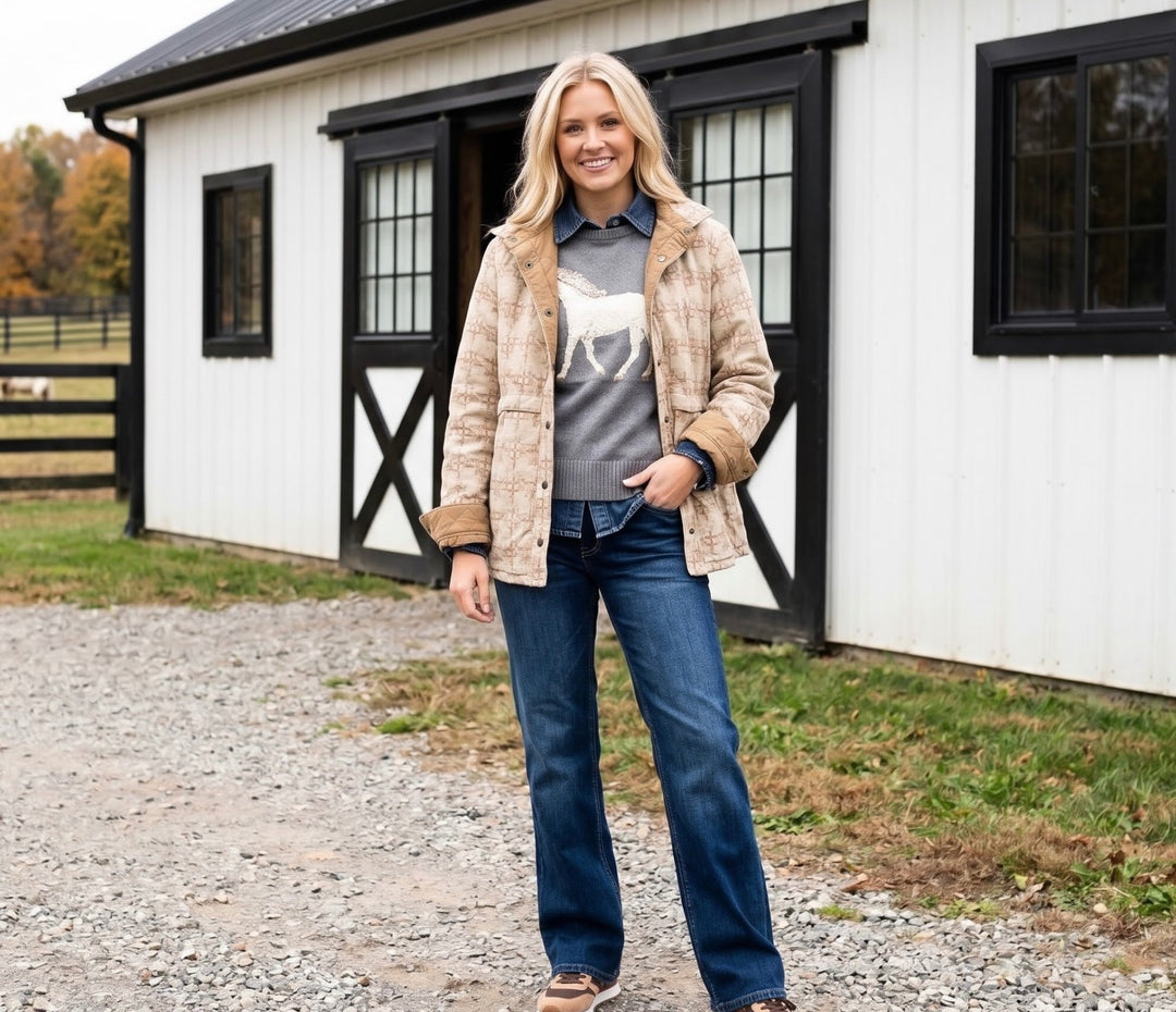 Bandera Quilted Jacket from Hooey - High Call Outfitters