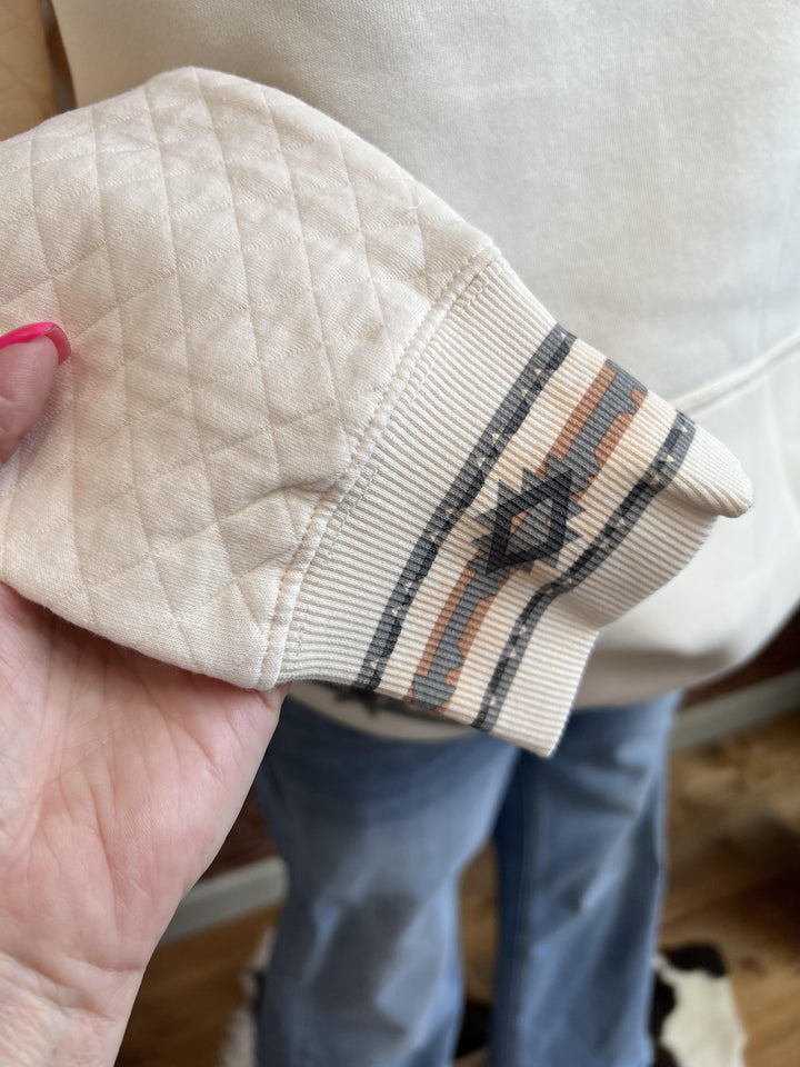 Quilted Sleeve Hoodie from Hooey