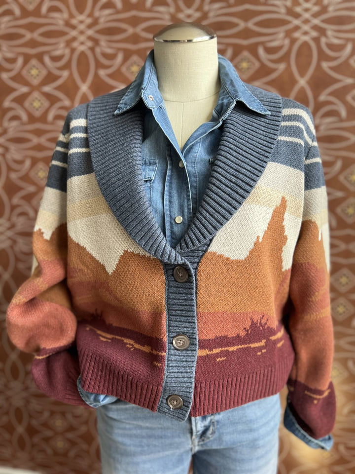 Western Scenic Cardigan from Pendleton
