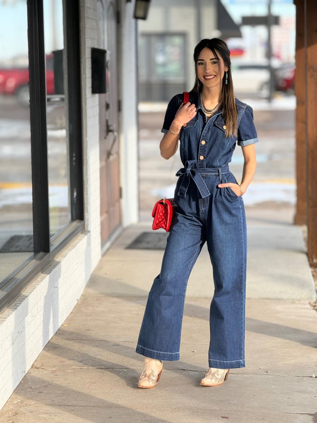 Riveter Denim Jumpsuit from Dear John - High Call Outfitters