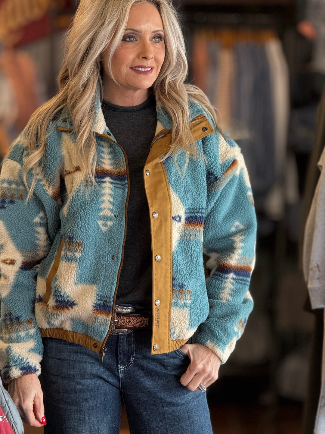 Sherpa Blocked Jacket from Ariat - High Call Outfitters