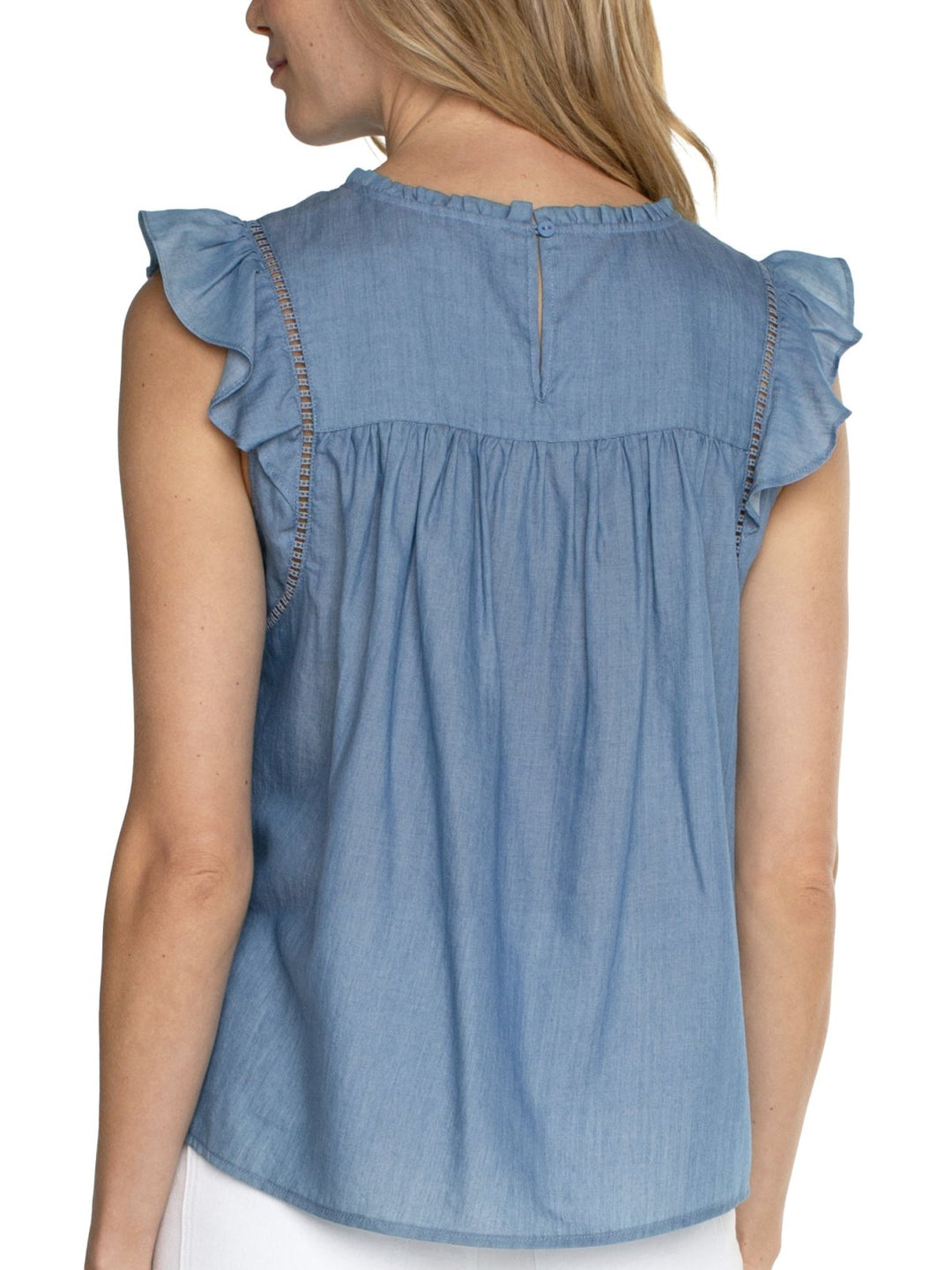 Flutter Sleeve Top from Liverpool