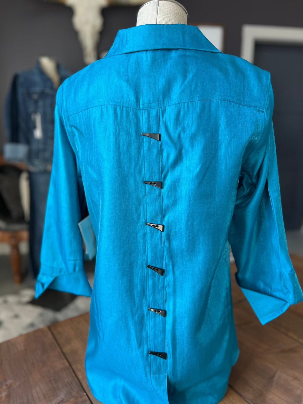 Turn up Cuff Button Shirt from Multiples - High Call Outfitters