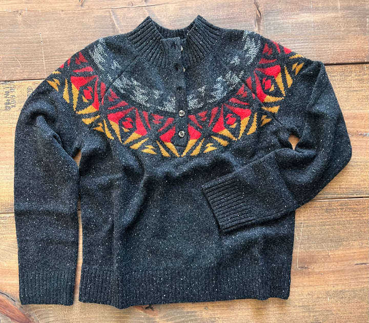 Fair Isle Mockneck Sweater from Pendleton