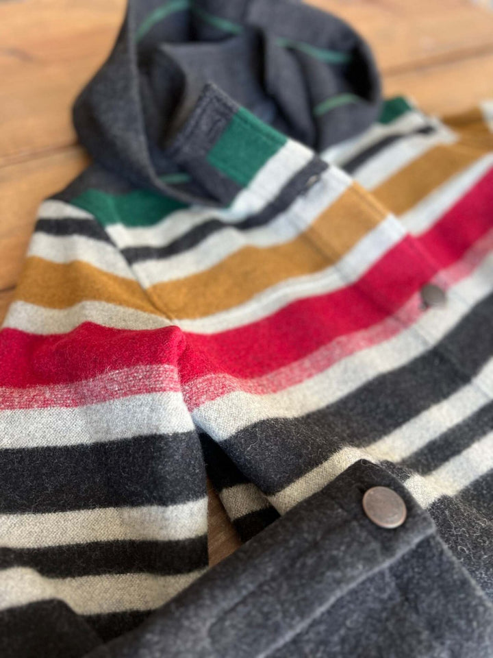 Camp Stripe Wool Parka from Pendleton - High Call Outfitters
