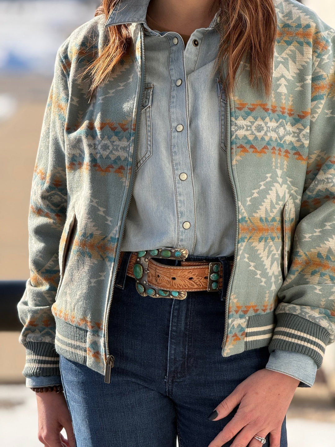 Bridge Creek Bomber Jacket from Pendleton - High Call Outfitters