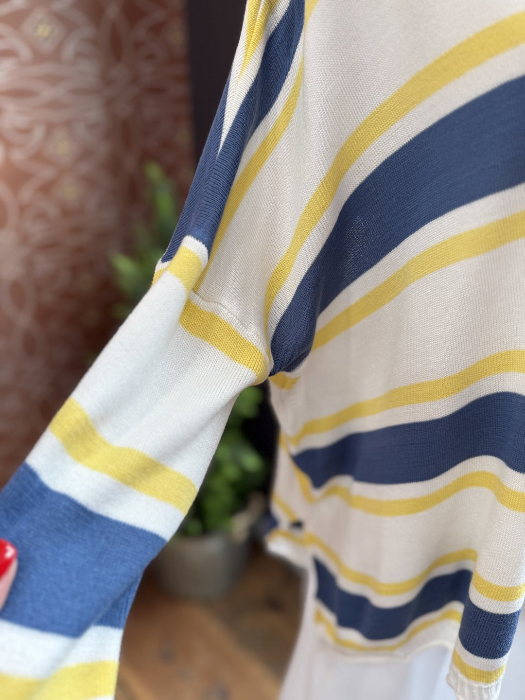 Long Sleeve Stripe Sweater from Multiples - High Call Outfitters